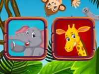 Animal Memory Match Puzzle