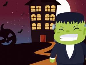 Frankenstein Coloring Puzzle