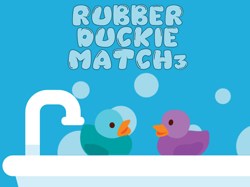 Rubber Duckie Match 3 Puzzle