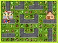 Pizza Path Puzzles