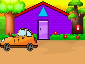 Orange Car Escape Puzzle