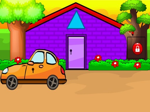 Orange Car Escape Puzzle