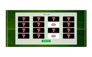 Soccer Emblem Memory Puzzle