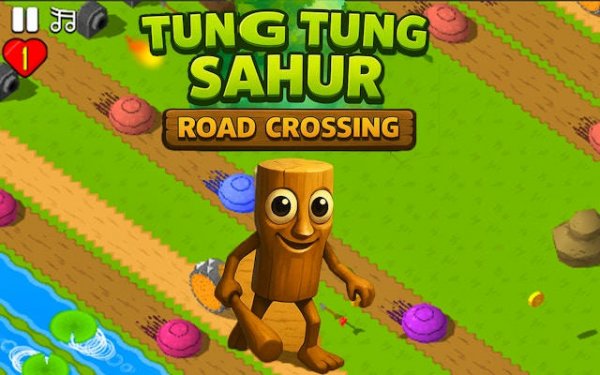 Tung Tung Sahur Road Crossing Adventure