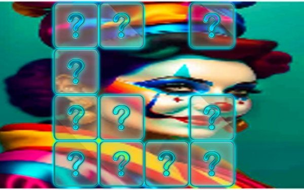 Clown Sliding Puzzle Game