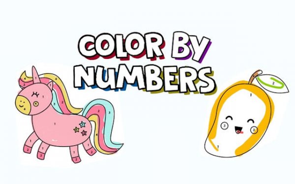Numbered Picture Coloring for Young Artists
