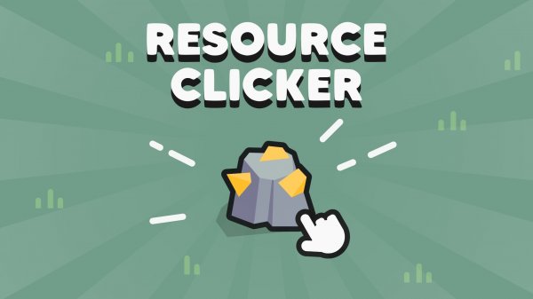 Resource Clicker Arcade Game